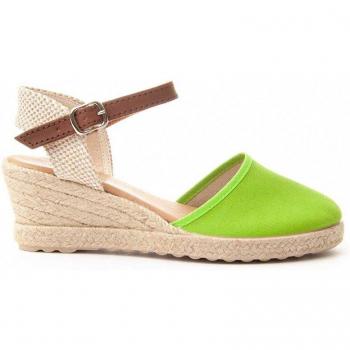 Monte Vita Wedge Verde Scarpe Espadrilla EU 39