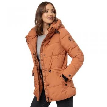 Damen Winterjacke Akumaa MARIKOO M – Bunt (Rostige Zimt)
