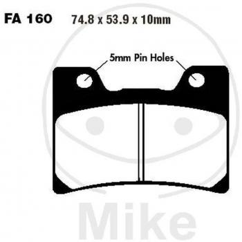 EBC Double-H Series Motorcycle Brake Pads FA160HH
