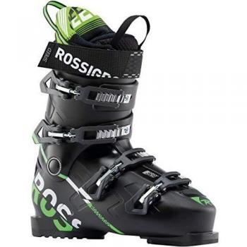 Botas de esquí Rossignol Speed 80 para Hombre, 11.5 (29.5), Negro/Verde