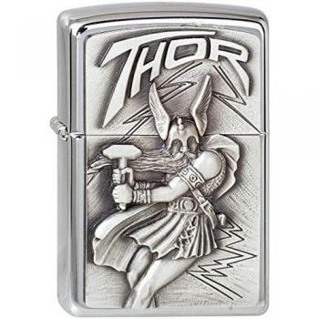 Zippo Thor Viking 3-D Émblème Chromé