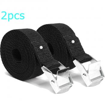 2Pcs Cam Buckle Luggage Straps