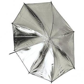 Bresser Parapluie Réflexion 101cm Blanc/Noir