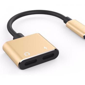 Adaptateur Lightning 2‑en‑1 avec Prise Mâle-Femelle – Rapidité & Son