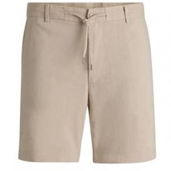 Boss Pantaloni Corti 48 Light Beige Kane