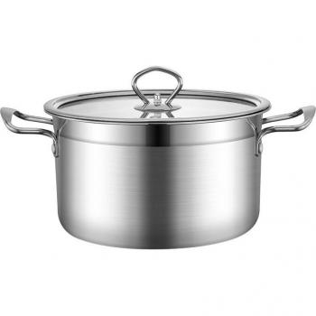 Olla de cocción multiusos de acero inoxidable, antiadherente, 1 Uds