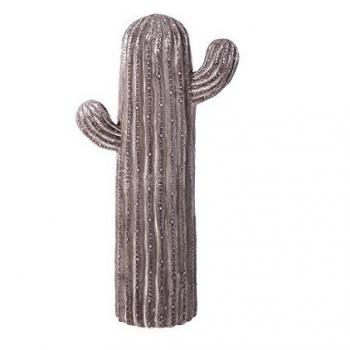 Oggetto Decorativo Cactus Grigio 25 x 14 x 47,5 cm