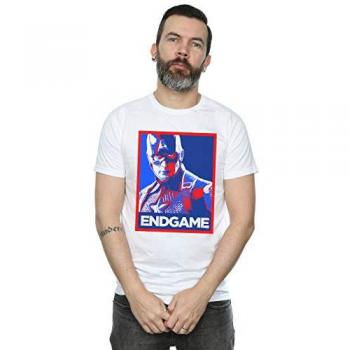 AVENGERS: ENDGAME – CAPTAIN AMERICA WHITE TOP