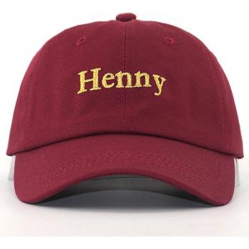 Henny Sports Hat with Embroidered Letters for Travel
