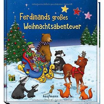 Ferdinands großes Weihnachtsabenteuer: Funkel-Bilderbuch mit Glitzersteinen