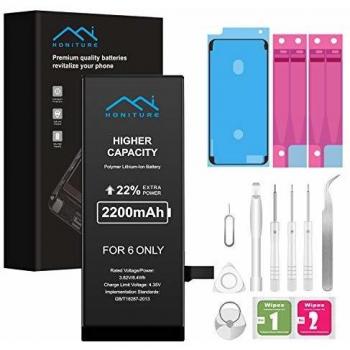 Batteria Ricaricabile per iPhone 6 2200 mAh con Set di Riparazione