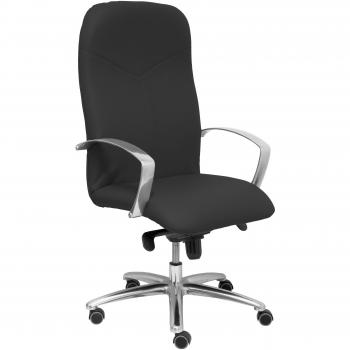Sillón Caudete similpiel negro PIQUERAS Y 115DBSP840