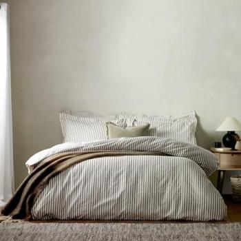Hebden Reversible Cotton Duvet Cover Set