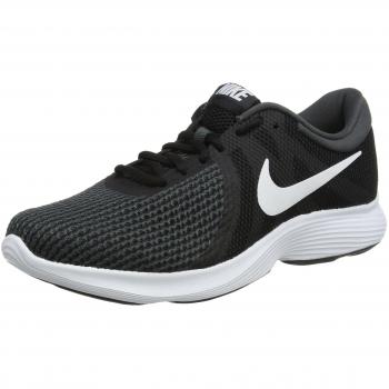 Nike Damen Wmns Revolution 4 Laufschuhe, Black/White/Anthracite