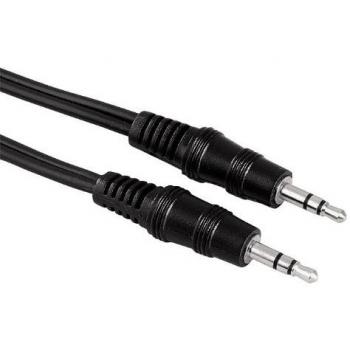 Cavo stereo jack 3.5mm 1.5m nero