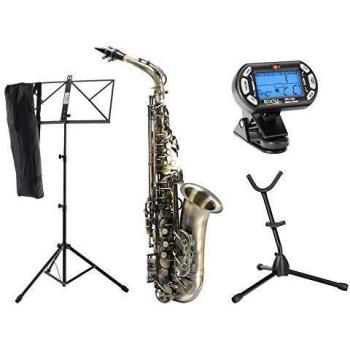 Classic Cantabile Winds AS-450 Es Altsaxophon Antique Yellow SET