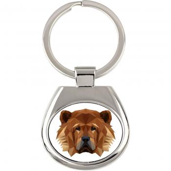 Chow Chow – Porte‑clé en forme de chien Art‑Dog