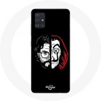 Samsung Galaxy A51 Case La Casa de Papel Mask Split Design