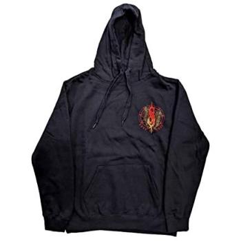 Slipknot's Burn Me Away Hood in Blue – S Size