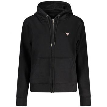 Giacca Jeans Fullzip Nera Donna Guess