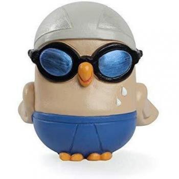 Statuetta Goofi Egan ML18SP/2NU – Nuoto multicolore in ceramica