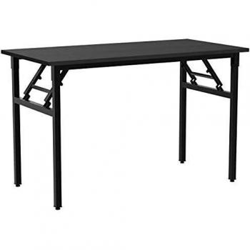 Compact Folding Desktop for Work & Outdoor – 120x60cm (Black)