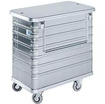 Zarges 40674 Alu-Wagen für schwere Lasten 1250x700x1200mm