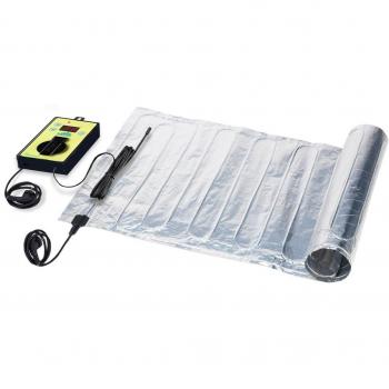 Professional HMTA BioGreen Aluminum Heat Mat + Thermostat Plug‑In