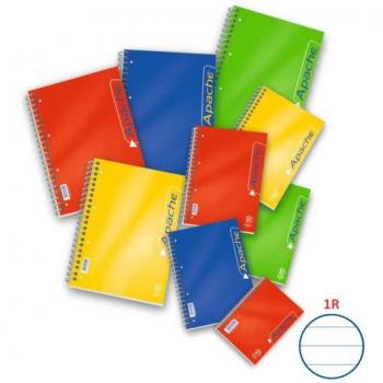 Blocco spiralato A5 140 fogli Pigna Apache 4 fori