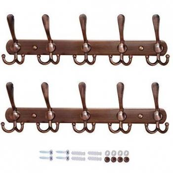 Dseap Mudroom Entryway Coat Hat Towel Purse Organizer