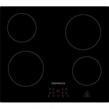 Table de cuisson 60 cm avec vitrocéramique autarkique et 4 zones touch