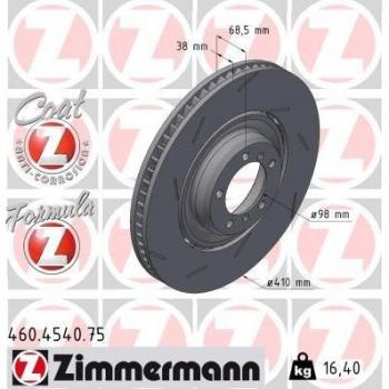 ZIMMERMANN 460.4540.75 Freio de disco