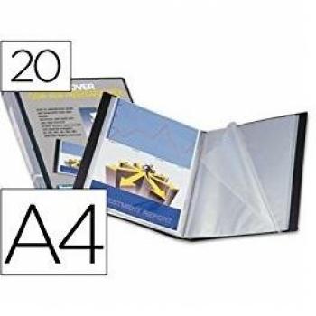 Bantex A4 Insert Display Book with Fixed 20 Page