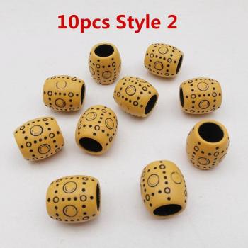 Accesorios de cabello de imitación madera