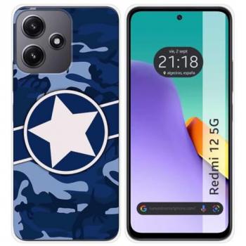 Funda de Silicona Camuflaje 03 para Xiaomi Redmi 12 5G