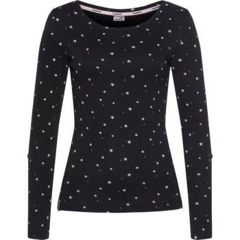 KangaROOS Langarmshirt mit kontrastfarbenen Details