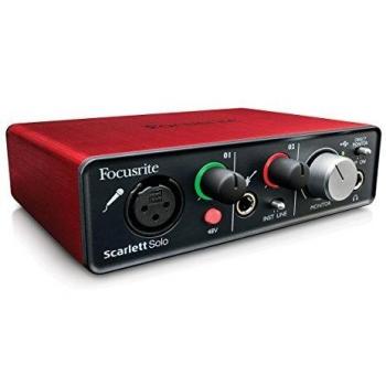 Interfaccia Audio Scarlett Solo di Focusrite con USB 2.0