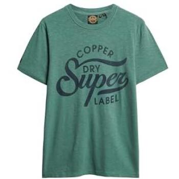 Superdry Copper Label Drius Green 3XL Short Sleeve Men’s Tee