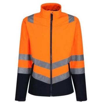 Giacca Uomo Soft Shell Alta Visibilità 2 Strati Regatta