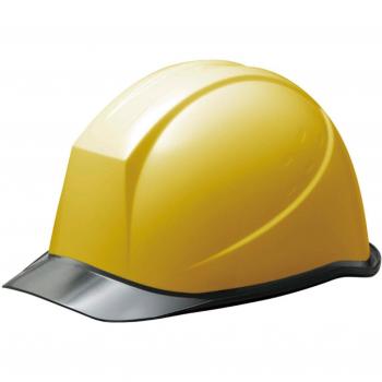Capacete de Trabajo Midori Anzen PC con Viseira Transparente SC11PCL RA3 UP Windflow Amarelo/Bruma
