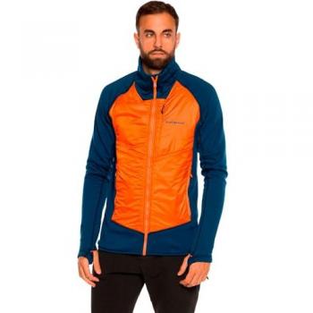 Trangoworld Olney Men's S Blue/Orange Denim Jacket