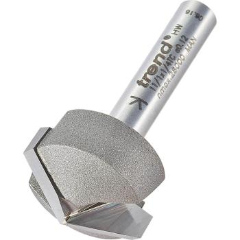 Trend V Groove Router Cutter 21.5mm 5.5mm 1/4