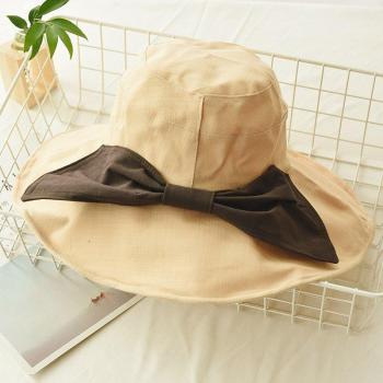 Chapeau long à protection solaire