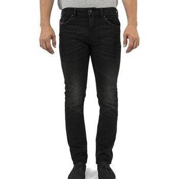 Jean Homme Diesel Thommer Slim Délavé Noir