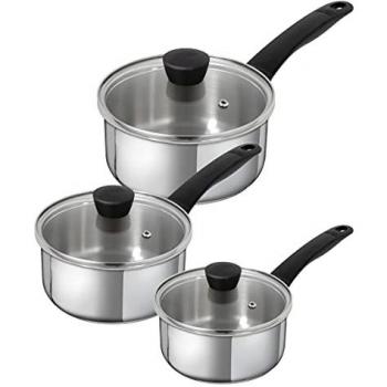 Set di Cottura Kuhn Rikon, Padella + Pentola, Argento