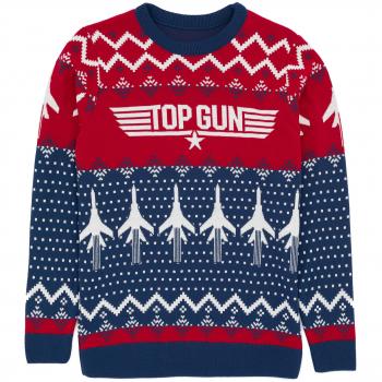 Jumper de Noël Homme Top Gun Bleu