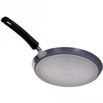 Cocina Rápida Tefal Crepes 25 cm, Sartén Super Start en Negro