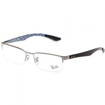 Ray-Ban 0rx 8412 2502 52 Brillengestell für Herren, Grau