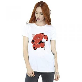 Disney Big Hero 6 Baymax T‑Shirt, Boyfriend Fit