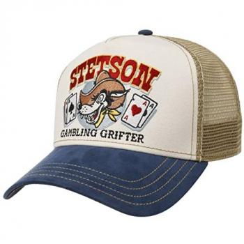 Gambling Grifter Trucker Cap von Stetson, beige, One Size